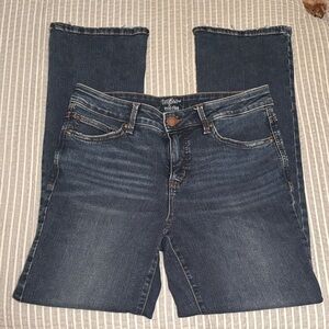 Maurices Dark Blue Boot Cut Jeans